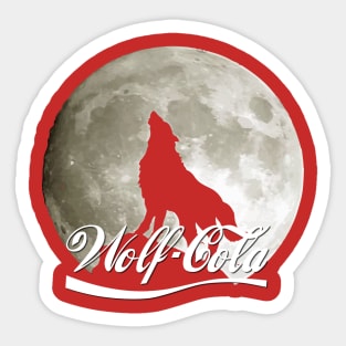 Wolf Cola Sticker